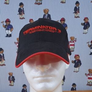 Terminator 3 Rise of the Machines 2003 offical licensed movie promo pull tab hat